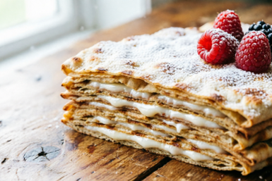 Торт из лаваша со сгущёнкой — просто и вкусно. Гости не отличили от магазинного