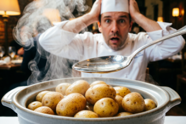 99% хозяек варят картошку неправильно: добавьте 1 ложку в кастрюлю — и вкус как из ресторана