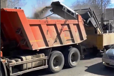 300 &quotКамАЗов&quot песка убрали с городских дорог Улан-Удэ администрация г. Улан-Удэ