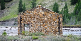 Развалины на месте нахождения рудника Хета Евгений Радченко / drs-radchenko.livejournal.com