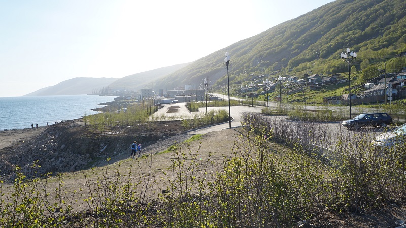 Сквер &quotМорской&quot ИА MagadanMedia