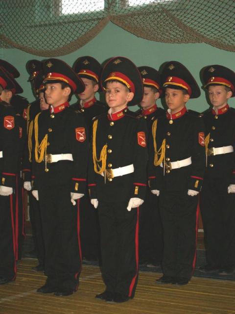 Кадетский корпус насчитывает 53 воспитанника
