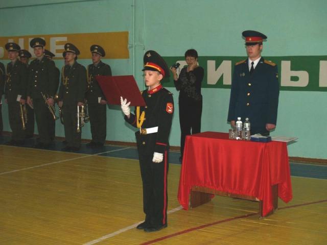 Кадетский корпус насчитывает 53 воспитанника