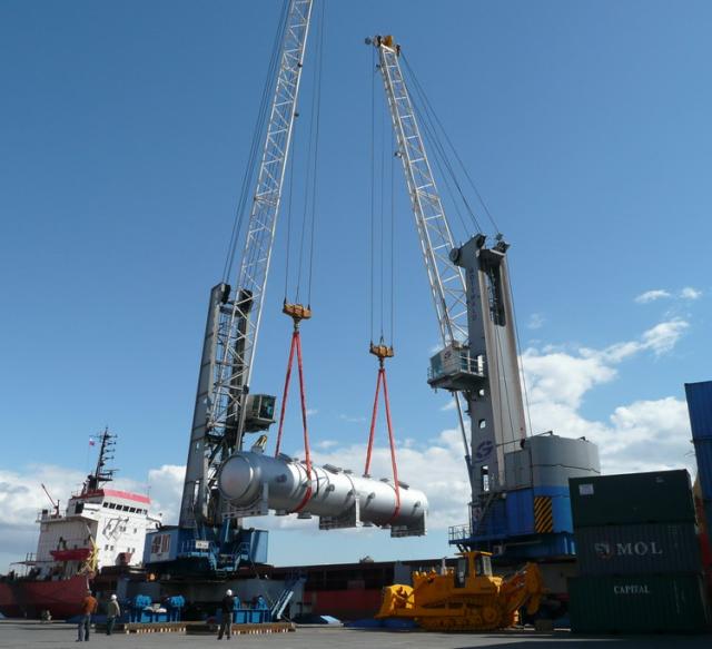Грузооборот за первый месяц года составил 498,9 тыс. тонн ВМТП