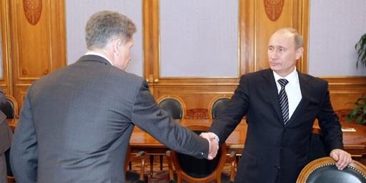 Кожемяко и Путин Предоставлено пресс-службой правительства Амурской области
