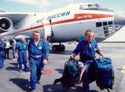 спасатели МЧС www.airport.ru