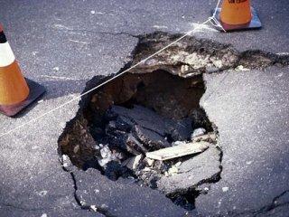 ямы и ухабы на дорогах Приморья