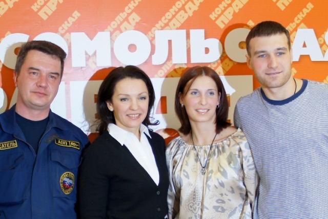 Алексей Белоконь, Лариса Белоброва, Виктория и Дмитрий Загнойко