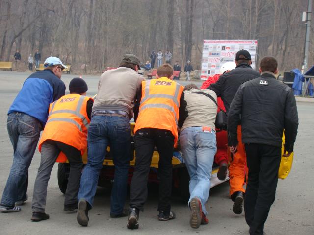 Техническая неполадка у Сергея Щербакова