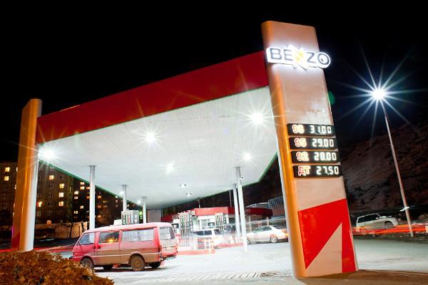 АЗС Benzo http://www.xlight.ru/projects/project_17/