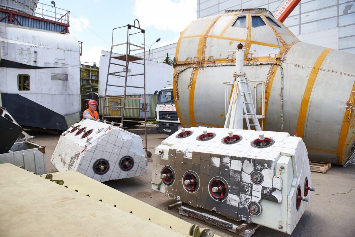 Макет космического корабля "Буран" доставят в Сочи по морю