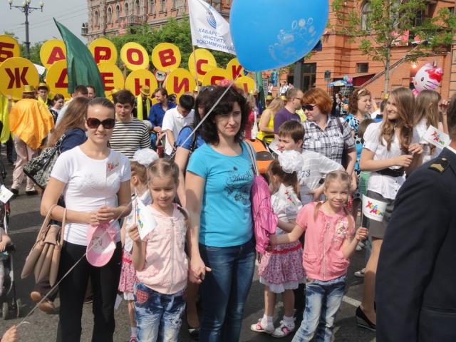 День города, театрализованное шествие