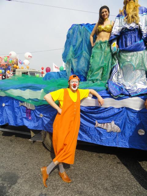 День города, театрализованное шествие