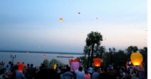 Небесные фонарики Ольга Гладилина