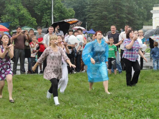 Бег с яйцами