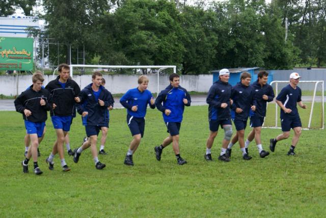 первая тренировка