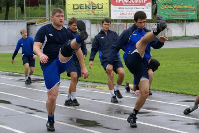 первая тренировка