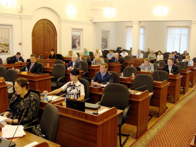 Заседание Думы во Владивостоке Юрий Евдан