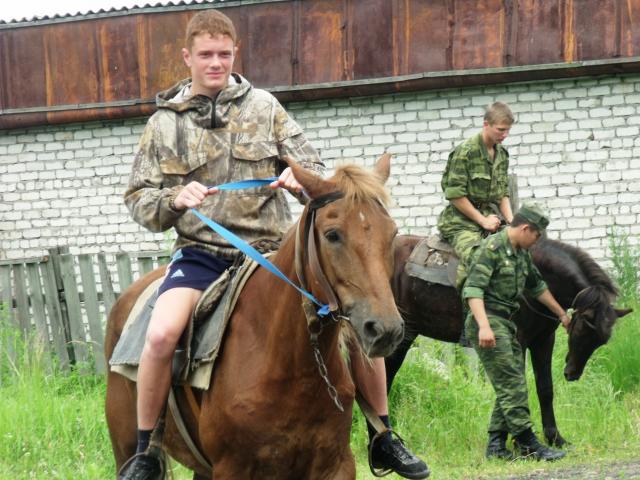 Военно-полевой лагерь для будущих казаков провели на погранзаставе Башурово в ЕАО