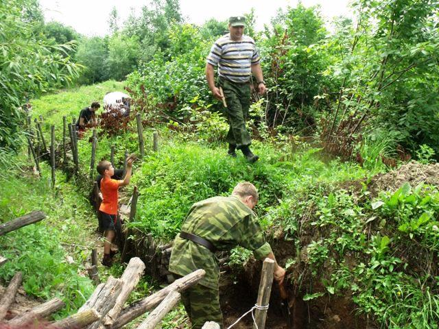 Военно-полевой лагерь для будущих казаков провели на погранзаставе Башурово в ЕАО