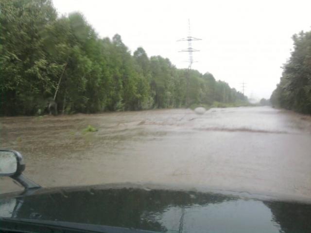 Наводнение в Горном