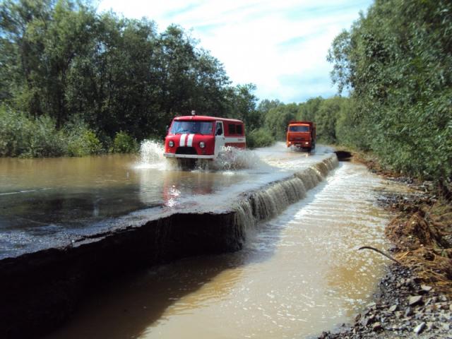 Наводнение в Горном