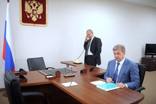 Момент рабочей встречи Пресс-служба правительства РФ