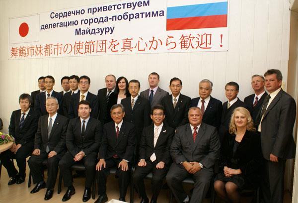Мэр японского города Майдзуру прибыл в Находку
