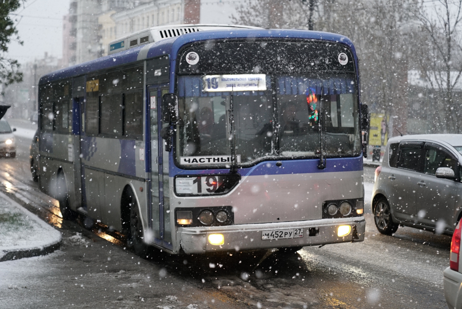 Автобус Пресс-служба администрации Хабаровска