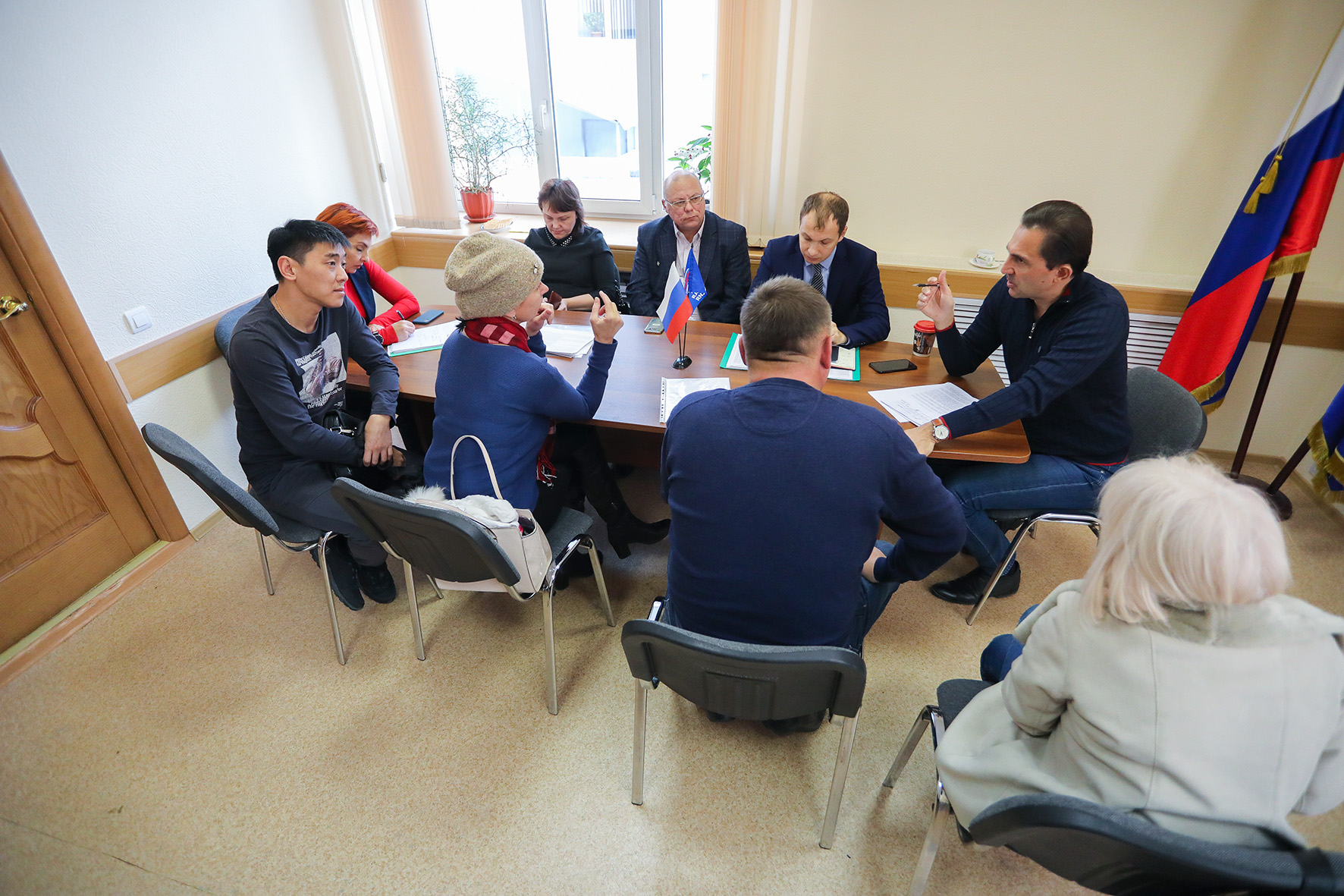 Встреча с гражданами пресс-служба Сахалинской областной думы