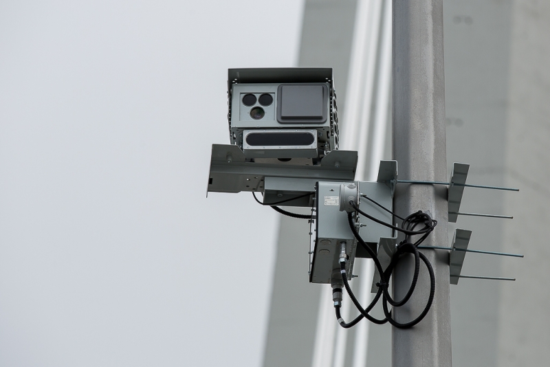 Камеры видеослежения могут зафиксировать превышение скорости за 100-150 метров Антон Балашов, ИА PrimaMedia