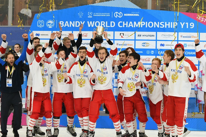 Сборная России победила в первенстве мира среди юниоров по хоккею с мячом http://www.krskstate.ru