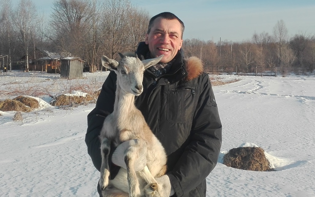 Фермер Игорь Даниленко уверен, что молочное козоводство в Хабаровском крае может претендовать на государственные субсидии Из архива И. Даниленко