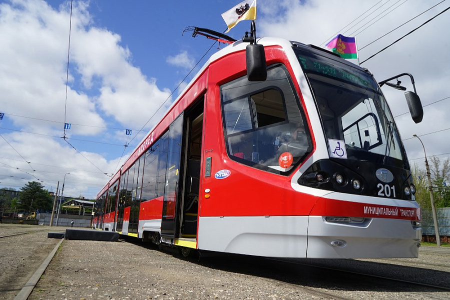 Краснодарское трамвайно-троллейбусное управление пополнится на 33 новых трамвая пресс-служба администрации Краснодарского края