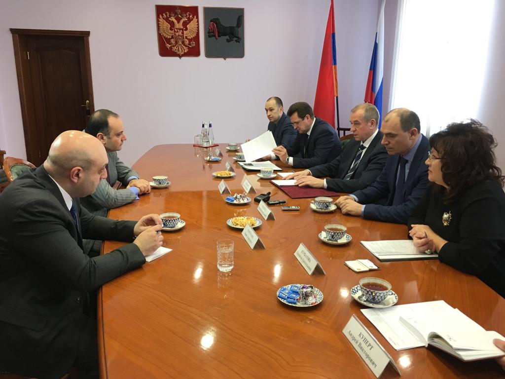 Встреча Пресс-служба правительства Иркутской области
