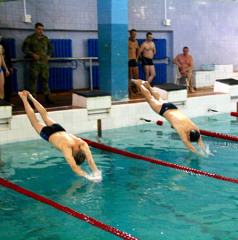 Соревнование по плаванию Управление Росгвардии по Магаданской области