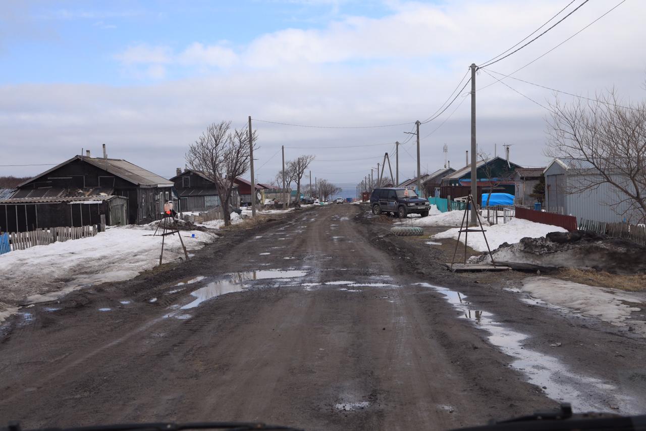 Дорога на Итурупе пресс-служба правительства Сахалинской области
