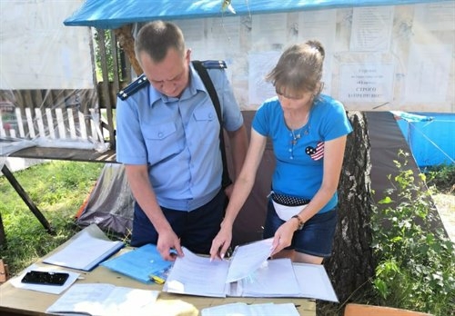 Проверка лагерей Пресс-служба прокуратуры Иркутской области