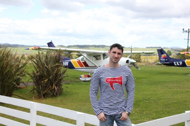 Житель ЕАО Евгений Ткач в Новой Зеландии