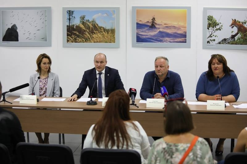 Пресс-конференция пресс-служба правительства Сахалинской области