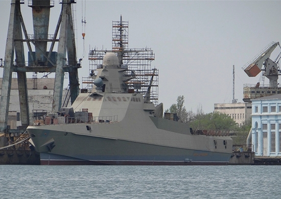 На Черноморском флоте сформирован экипаж новейшего патрульного корабля "Павел Державин" пресс-служба Южного военного округа