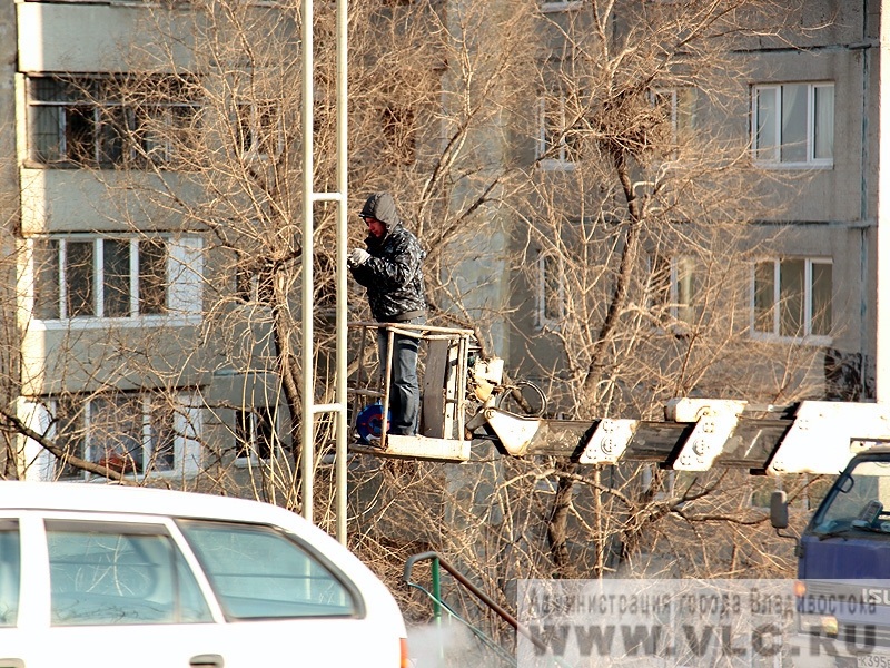 Новый светофор появится на улице Котельникова во Владивостоке  www.vlc.ru