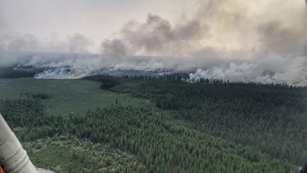 Сотрудник Авиалесоохраны умер после тушения лесных пожаров в Якутии РИА Новости