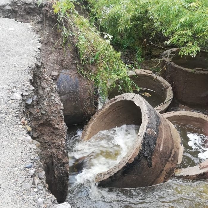 Дороги разрушаются паводком Администрация Биробиджанского района