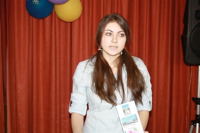 Выступает Анастасия Казакова из 10 -йшколы