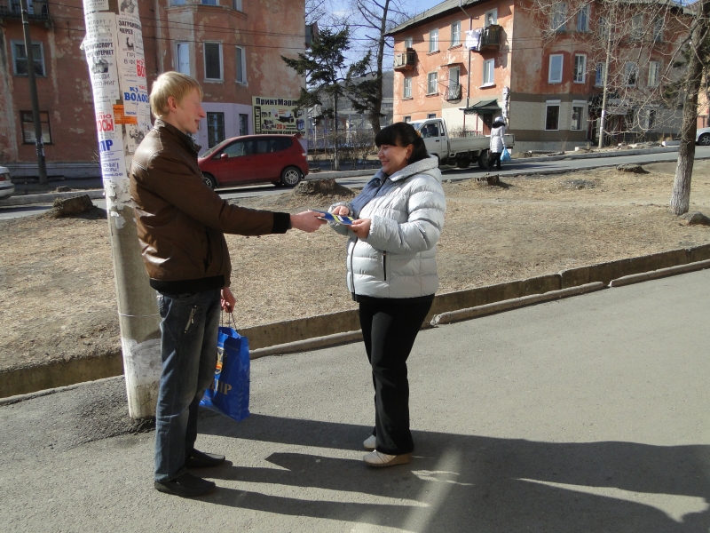 Штабисты ЛДПР работают в Находке