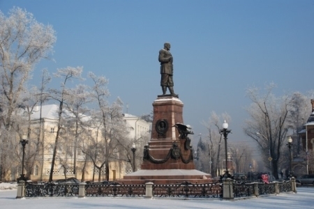 Памятник Александру III Пресс-служба администрации Иркутска