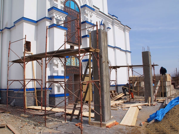 Строительство Кафедрального собора в Находке