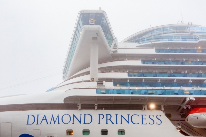 Лайнер Diamond Princess ИА PrimaMedia