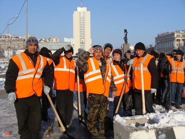 Гастарбайтеры во Владивостоке Юрий Евдан